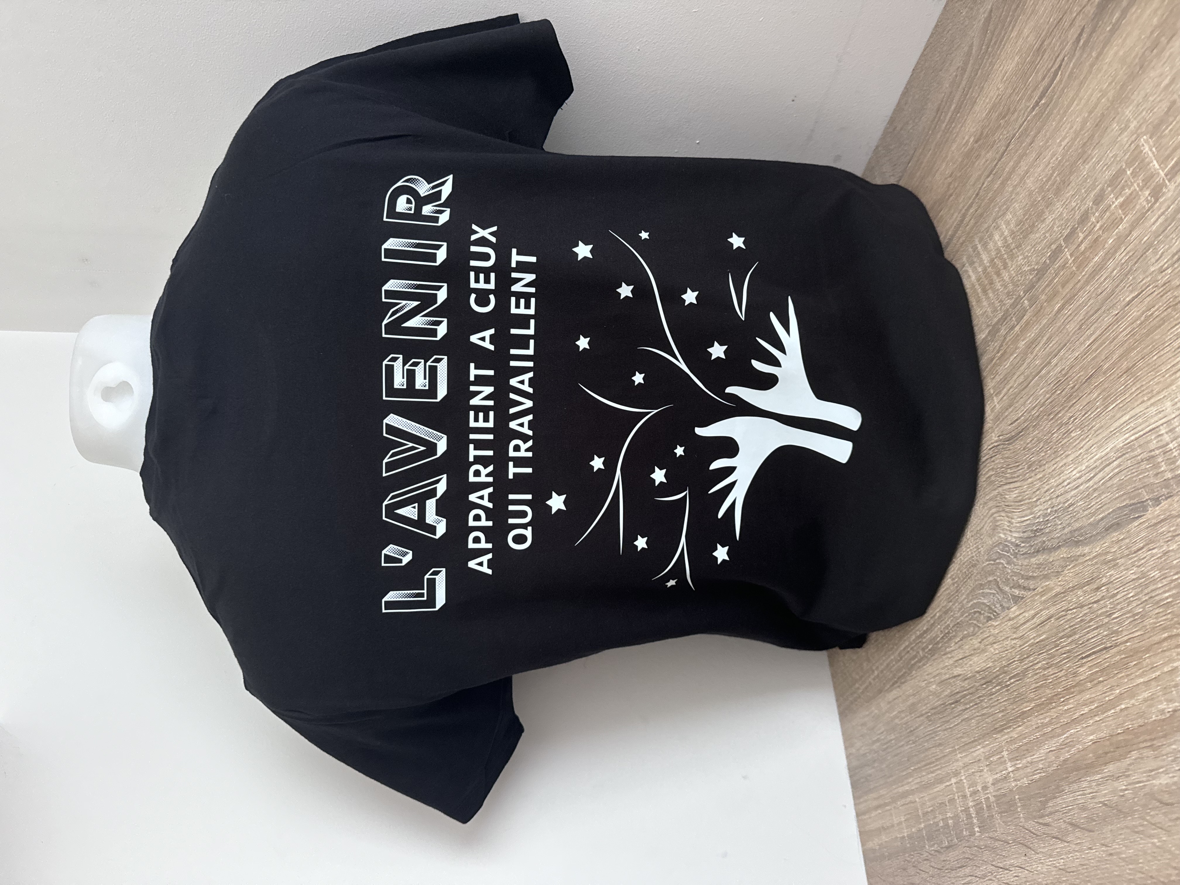 Flocage de textile pour l’agence AMPLITUDE TRAVAIL TEMPORAIRE