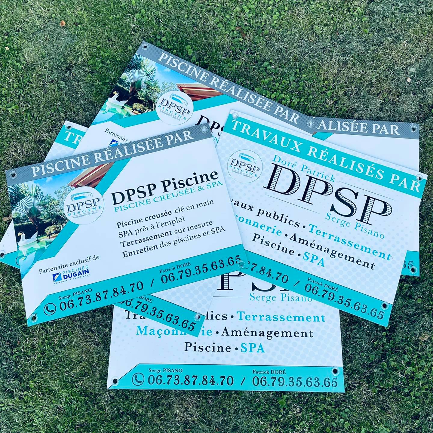 PANNEAU DE CHANTIER -DPSP Piscine